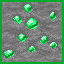 Texture for emerald_ore.png