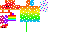 Texture for rainbow cat
