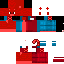 Texture for red cat blue and red jacket