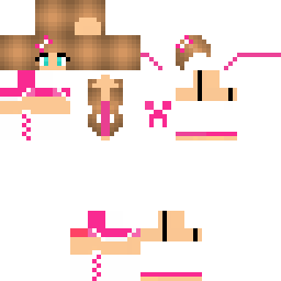 Texture for creeper girl pink