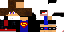 Texture for robot superman