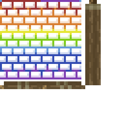 Texture for rainbow cape