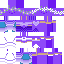 Texture for grape mermaid plue blue