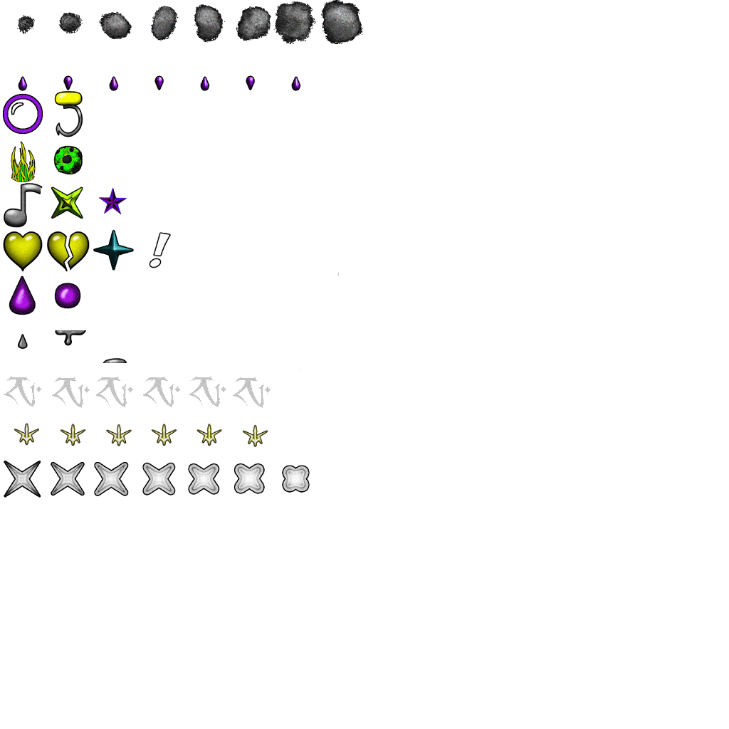 Texture for particles