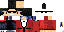 Texture for Minecraft Style - Red Suit