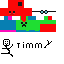 Texture for Timmy The Zombie Student Version
