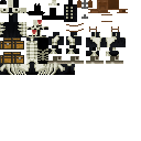 Texture for dark skeleton horse