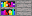 Texture for rainbow bookcase