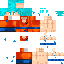 Texture for GOKU SSJ BLUE