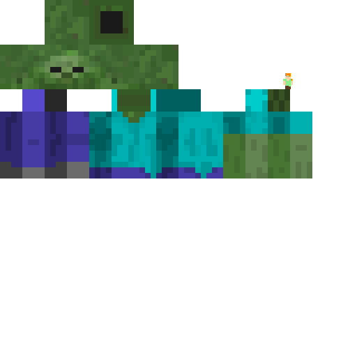 Texture for Alex somehow ended up on a Giant Zombie's Shoulder (By SeriousMANBOT)
