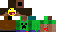 Texture for creeper face