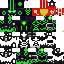 Texture for the half iron man and green rrobot