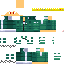 Texture for kaneki squid game with technoblade crown