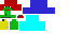 Texture for rainbow woft