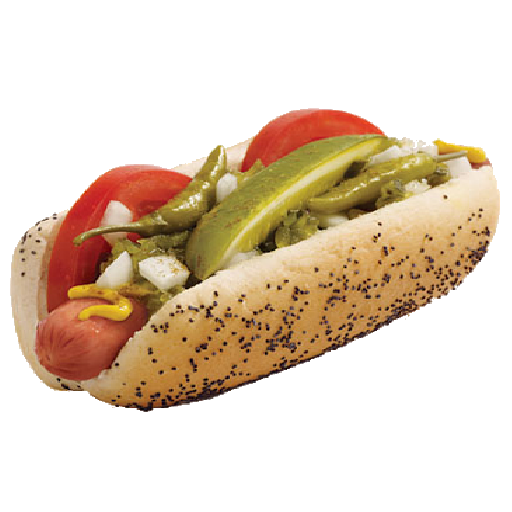 Texture for chicago dog