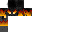 Texture for Blaze de carbón en llamas.
