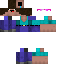Texture for nerd noob whith sunglasses.