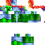 Texture for Rainbow Dash Dressed as A creeper