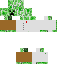 Texture for creeper in a lab coat