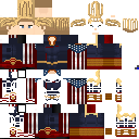Texture for Homelander/John (The Boys) The Seven, superhero villain, supe, powerful man, blue red, amercian hero, monster, pyscho evil superman, Dynamite Entertainment.