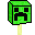 Texture for Creeper Ice Cream