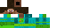 Texture for teal spaceman