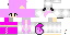 Texture for Pink Cat Hoodie Girl