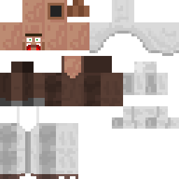 Texture for Испуганный житель в белом