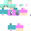 Texture for Mak in her pjs