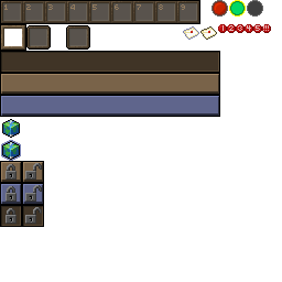 Texture for Widget brown numbered