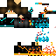 Texture for fire and blue