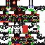 Texture for computer with red cape