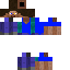 Texture for steve blue