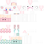 Texture for Super chibi uni onsie