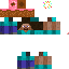Texture for Short Steve Carrying a Donut