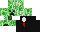 Texture for Tuxedo Creeper