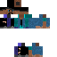 Texture for man met snoer