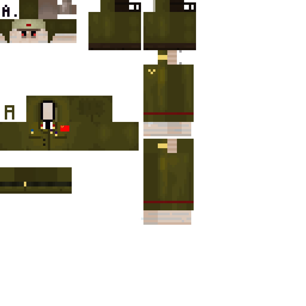 Texture for IRON GOLEM UNI SOVIET