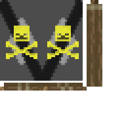 Texture for skull raid banner