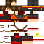 Texture for ninja do fogo com máscara