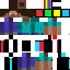 Texture for rubix cube rainbow guy
