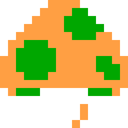 Texture for Retro 1-up Mushroom