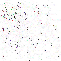 Texture for rainbow in the clouds