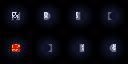 Texture for Lunar eclipse and the man in the moon