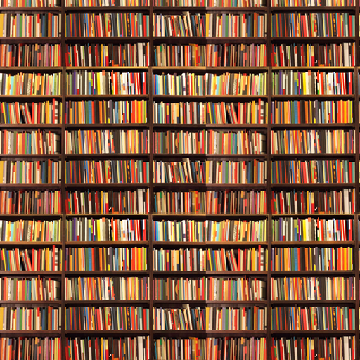 Texture for bookshelf item