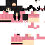 Texture for Garota de roupa rosa com listras