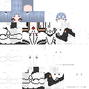 Texture for Rei Ayanami (Neon Genesis Evangelion) evangelion pilot, kuudere, white, pale blue hair, pretty cute girl, Anime