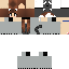 Texture for девушка енот 