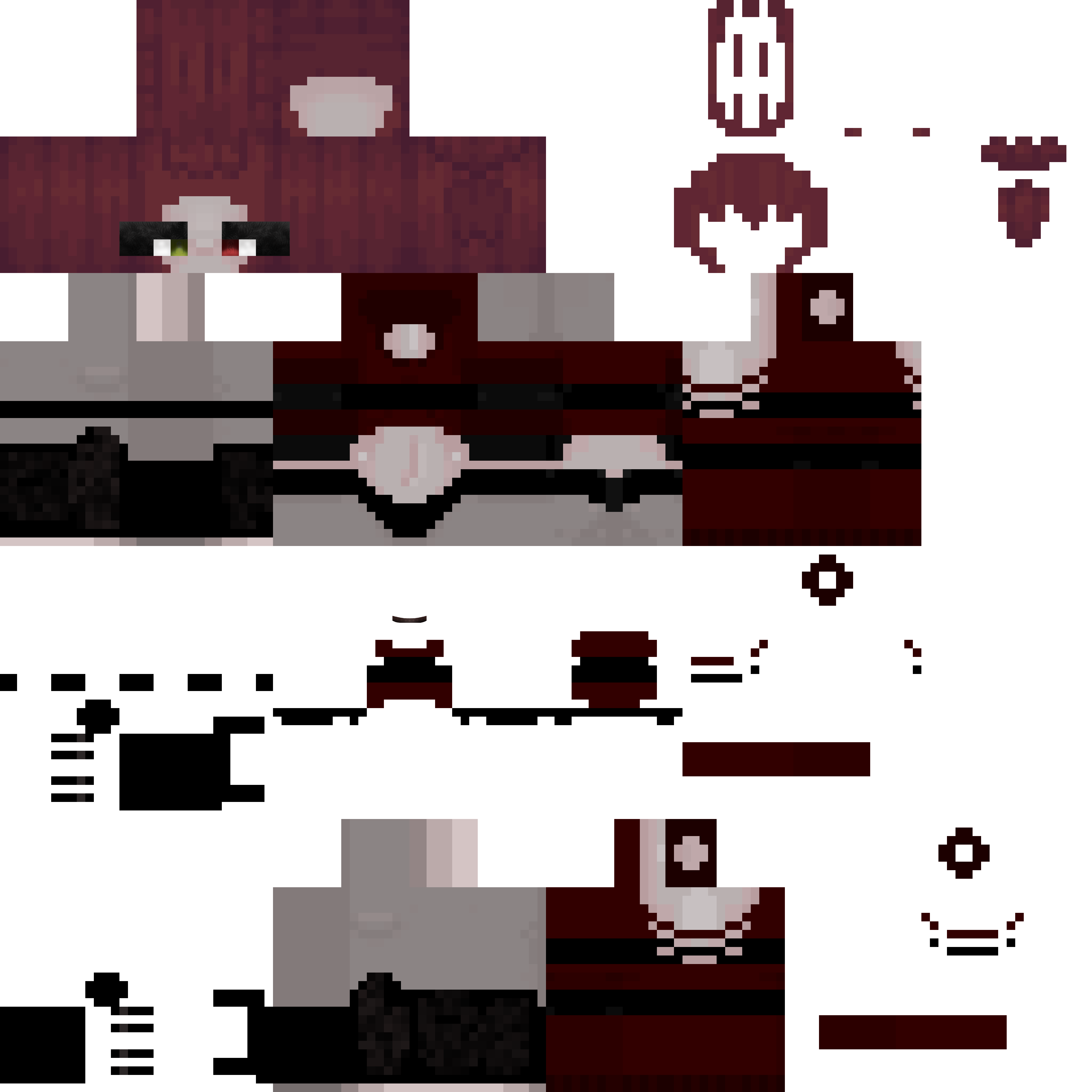Texture for split emo