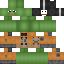 Texture for PepeThefrog aislado